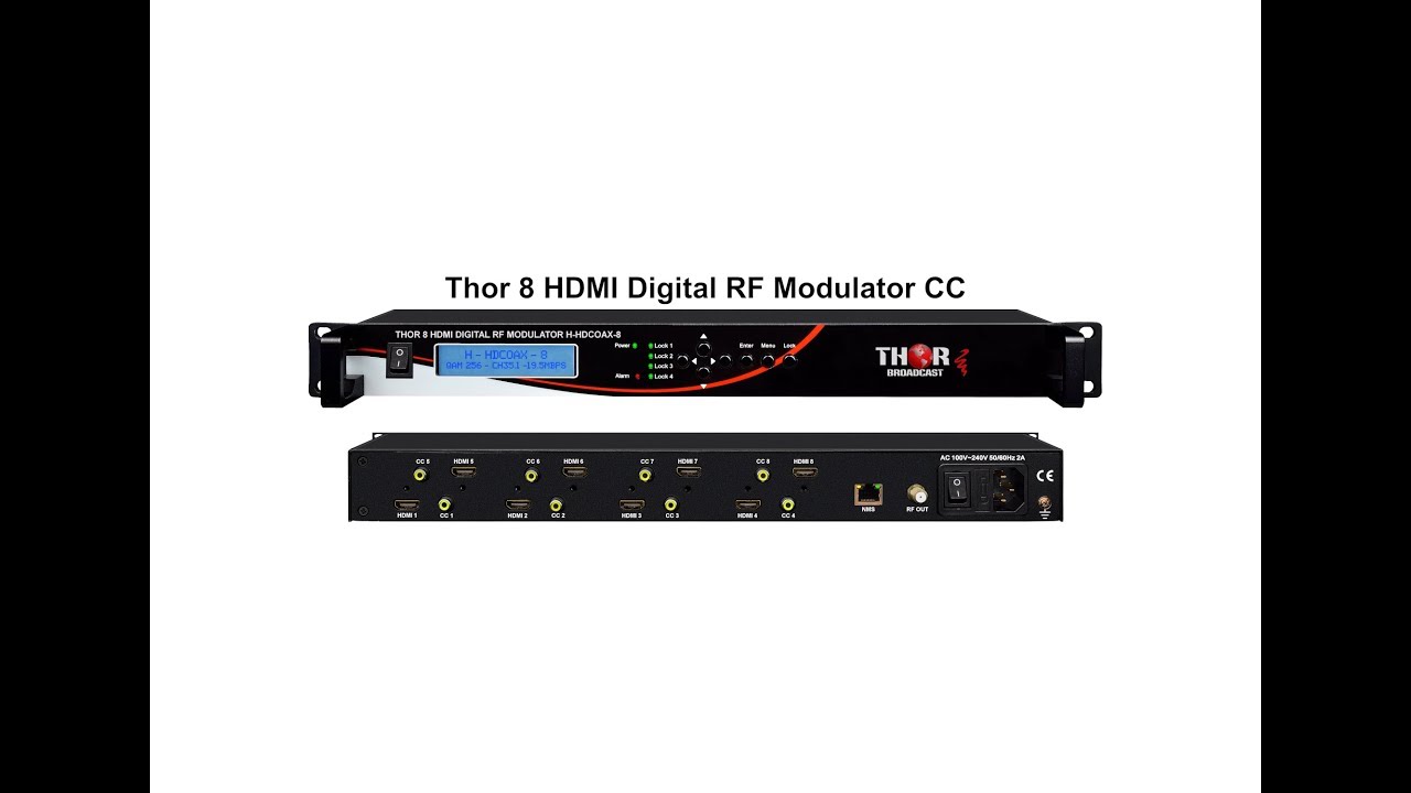 HD Coax Modulator: