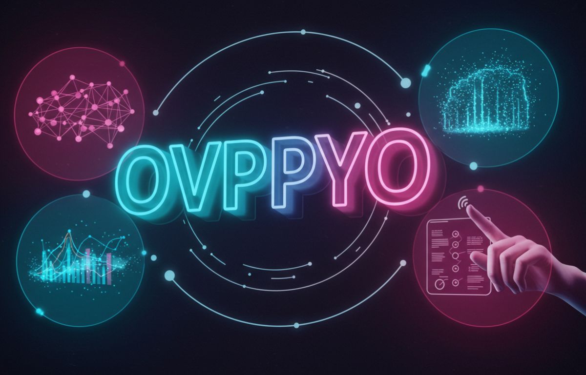 AI-powered financial dashboard representing Ovppyo Finance