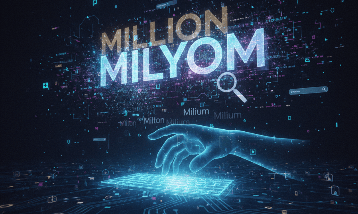 Digital ghost concept representing algorithm-generated or unverifiable keywords