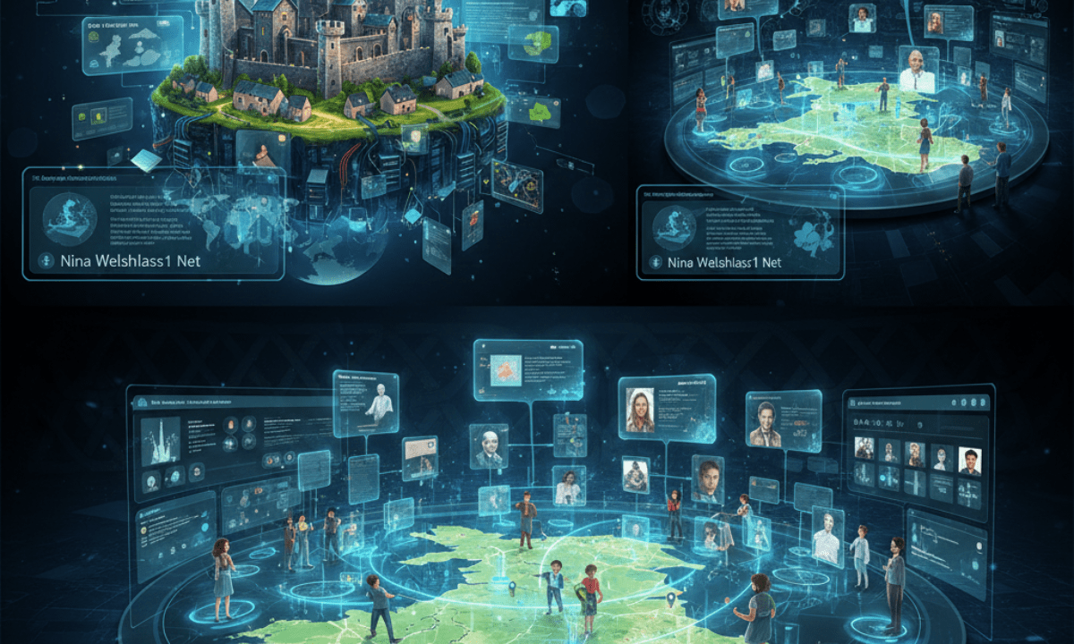 Decentralized hosting nodes across Wales supporting the Nina Welshlass1 Net cultural platform