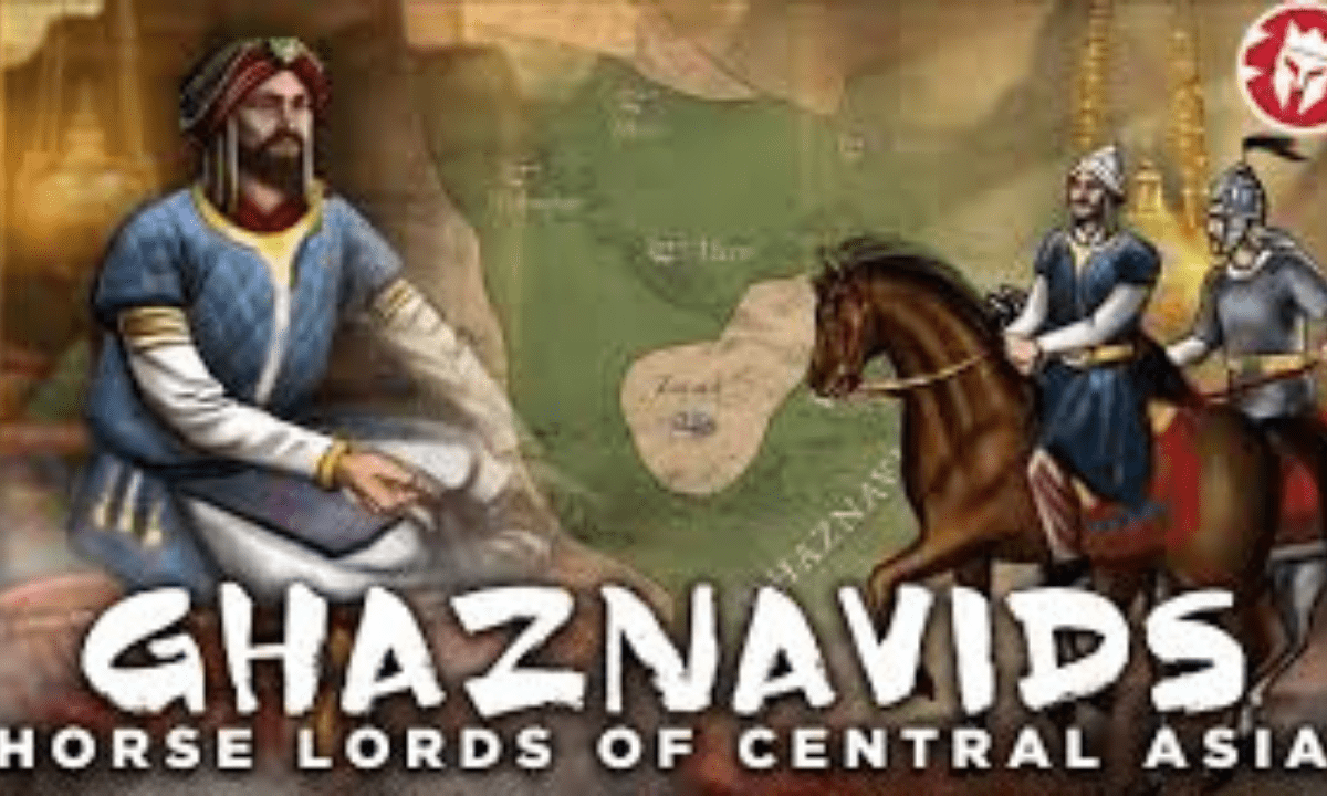 Sebüktegin founder of the Ghaznavid dynasty illustration