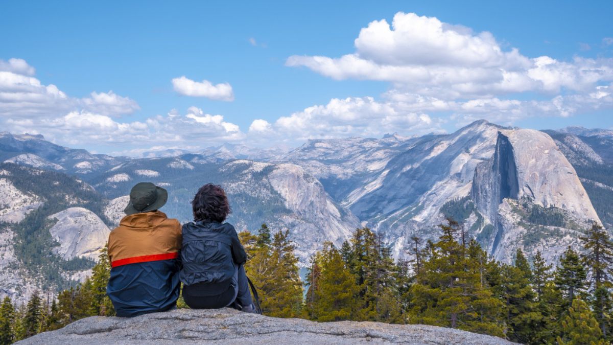 Eco tourism landscape in northern Vietnam with lush green mountains